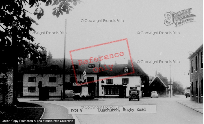 Photo of Dunchurch, Rugby Road c.1955