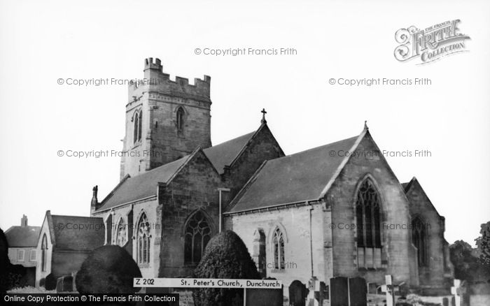 Photo of Dunchurch, St Peter's Church c.1960