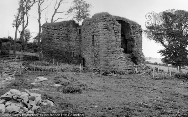 Photo of Dundee, Powrie Castle, The Ruined South Wing 1957