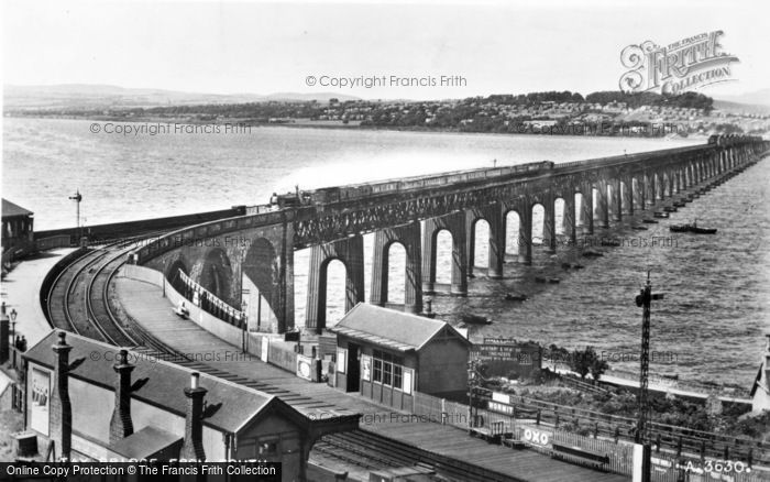Photo of Dundee, Tay Bridge From South 1936