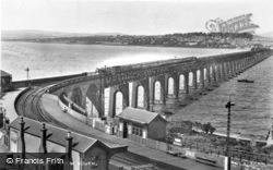 Tay Bridge From South 1936, Dundee