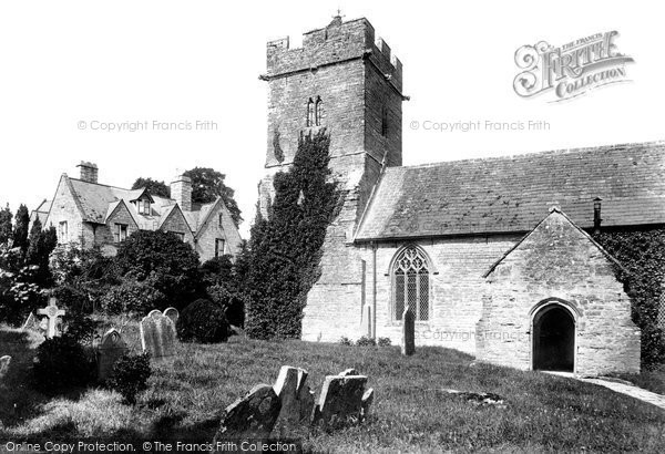 Photo of Dundon, St Andrew's Church And Vicarage 1904