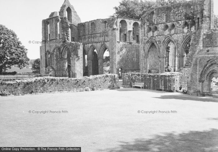 Photo of Dundrennan, Abbey, Transepts And Chapter House Walls 1951