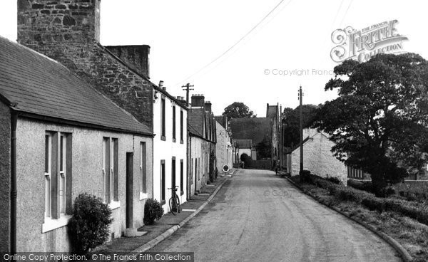 Photo of Dundrennan, The Village Looking East c.1955