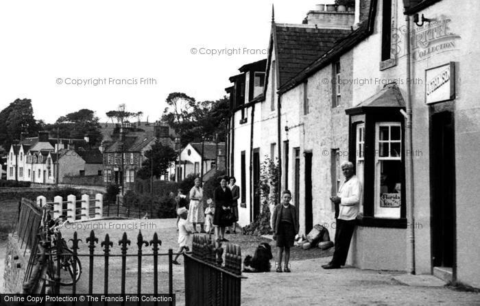 Photo of Dundrennan, Villagers c.1955