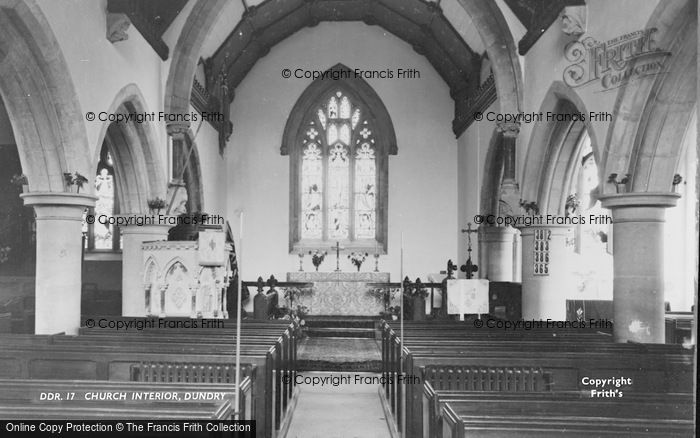 Photo of Dundry, Church Interior c.1960