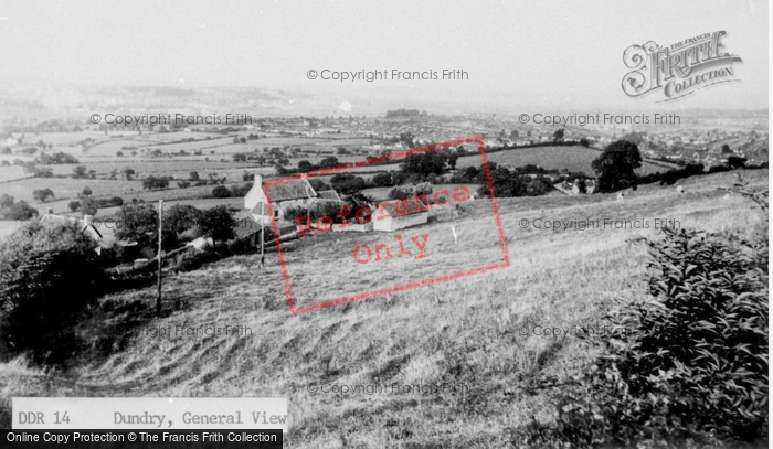 Photo of Dundry, General View c.1960