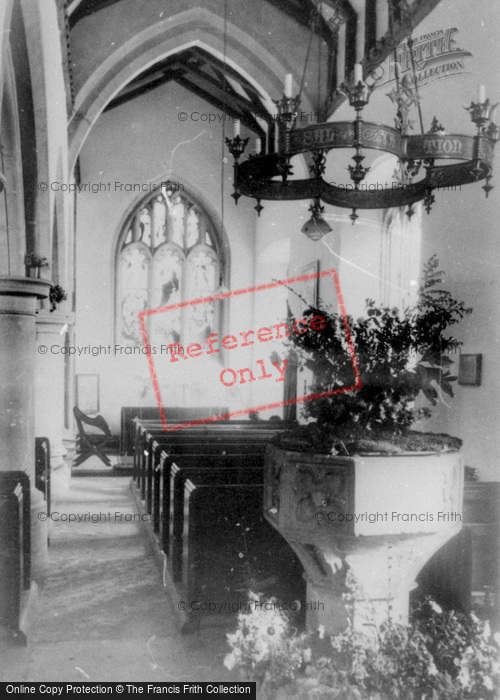 Photo of Dundry, The Church Interior c.1960