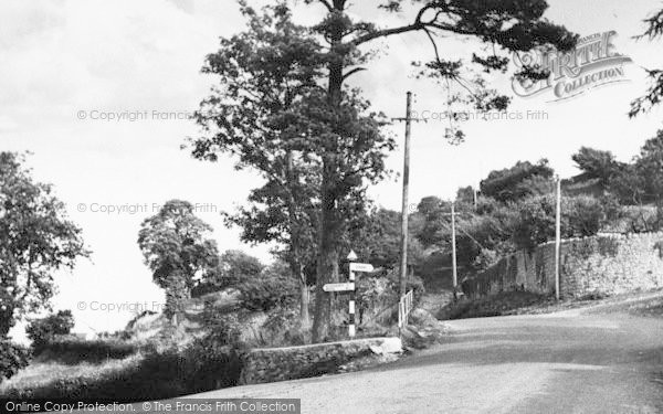 Photo of Dundry, The Fork Roads Or Hairpin Bend c.1960
