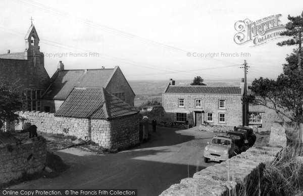 Photo of Dundry, The School And Stores c.1960