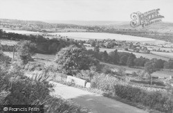 View Of The Reservoirs c.1955, Dundry