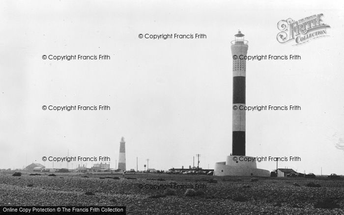 Photo of Dungeness, The Lighthouses c.1965
