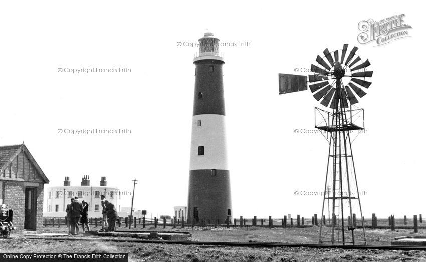 Dungeness, the Old Lighthouse c1960
