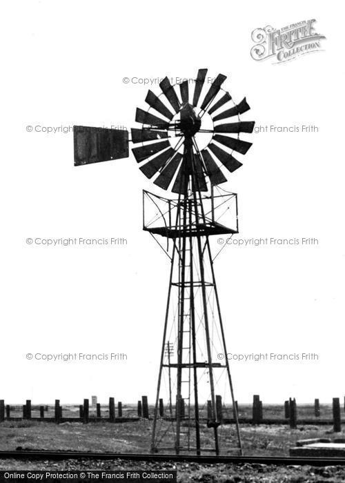 Photo of Dungeness, Windpump c.1960