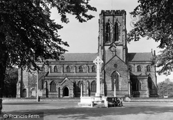 Dunham Massey, St Margaret's Church c.1955, Dunham Massey Hall