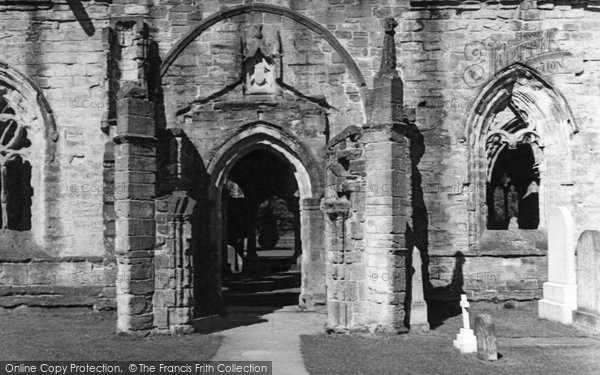 Photo of Dunkeld, Cathedral Doorway c.1939