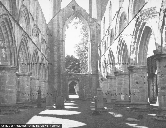 Photo of Dunkeld, Cathedral, Nave Looking West c.1939