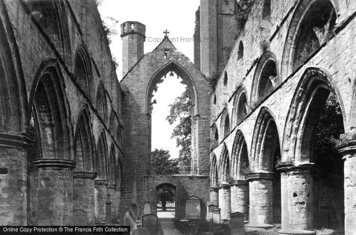 Photo of Dunkeld, The Cathedral, The Nave c.1890