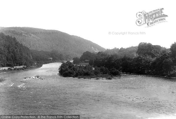Photo of Dunkeld, The Tay From Bridge 1900