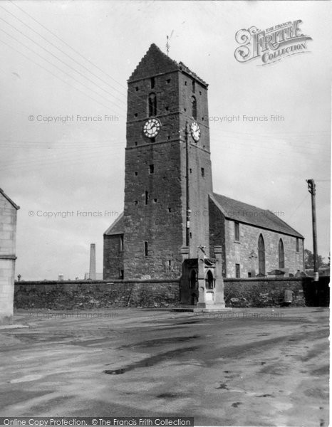 Photo of Dunning, St Serf's Church 1954