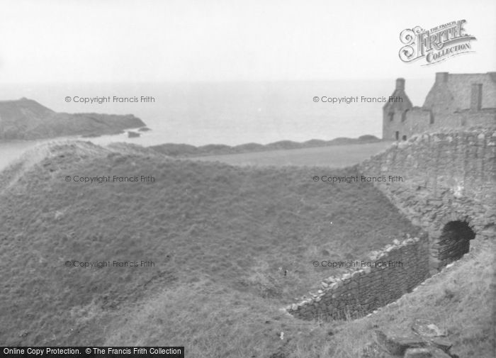Photo of Dunnottar, Castle Gateway Tunnel And Sea 1960