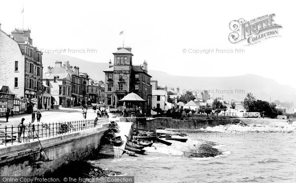Photo of Dunoon, Argyle Hotel 1897