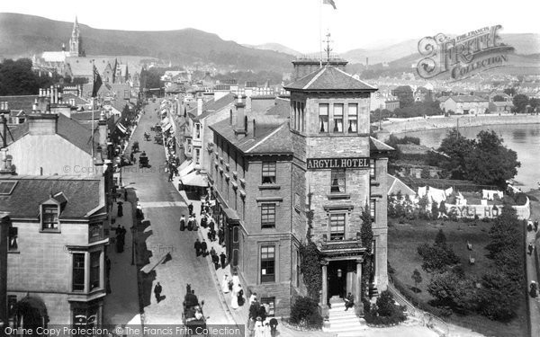 Photo of Dunoon, Argyll Hotel, Main Street 1904