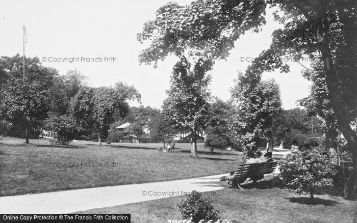 Photo of Dunoon, Castle Gardens 1897