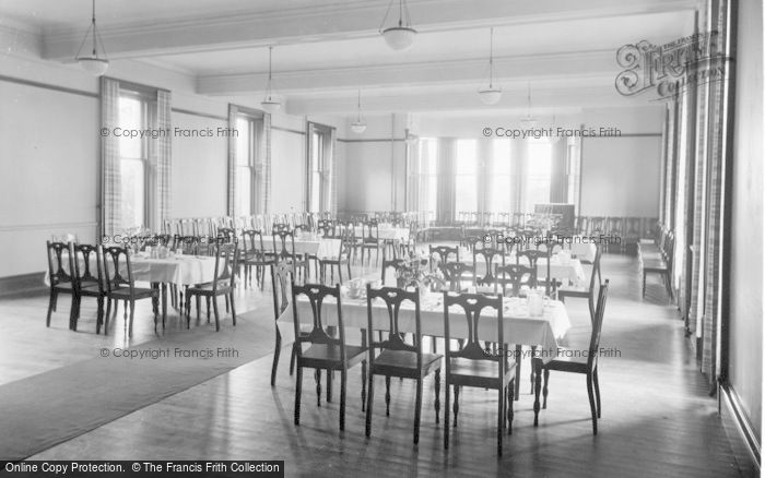 Photo of Dunoon, Cowal House, The Dining Room c.1955