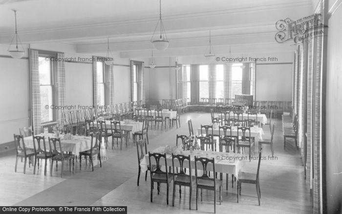 Photo of Dunoon, Cowal House, The Dining Room c.1955