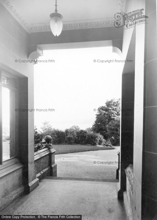 Photo of Dunoon, Cowal House, View From The Entrance c.1955