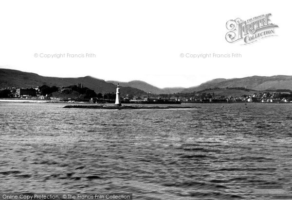 Photo of Dunoon, From The Gantocks c.1955
