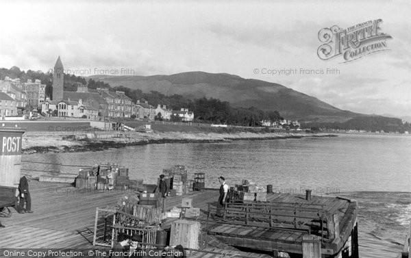 Photo of Dunoon, Kirn Pier c.1955