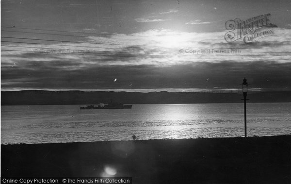 Photo of Dunoon, Sunrise On The Clyde c.1955