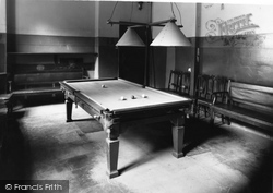 The Billiard Room, Cowal House c.1955, Dunoon