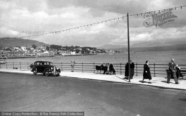 Photo of Dunoon, The Clyde c.1955