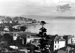 The Clyde From Cowal House c.1955, Dunoon