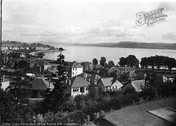 Photo of Dunoon, The Clyde From Cowal House c.1955