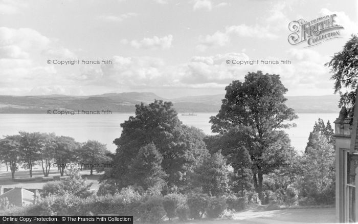 Photo of Dunoon, The Clyde From Cowal House c.1955