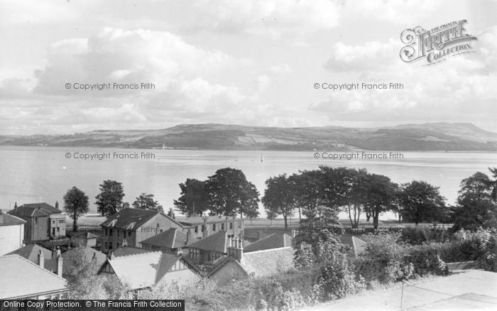 Photo of Dunoon, The Clyde From Cowal House c.1955