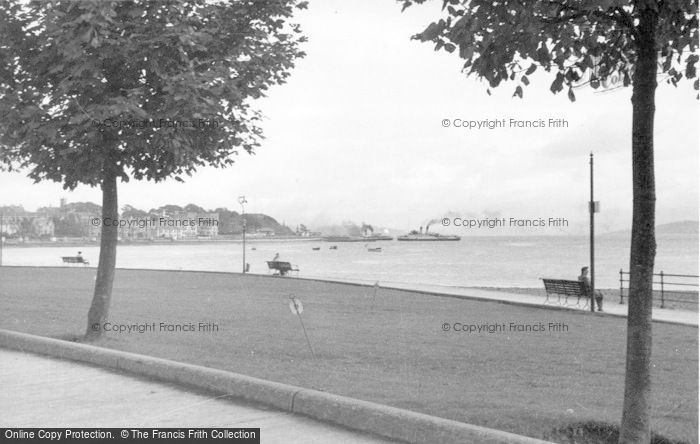 Photo of Dunoon, The Clyde From The Putting Green c.1955