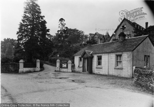 Photo of Dunoon, The Lodge And Entrance, Cowal House c.1955
