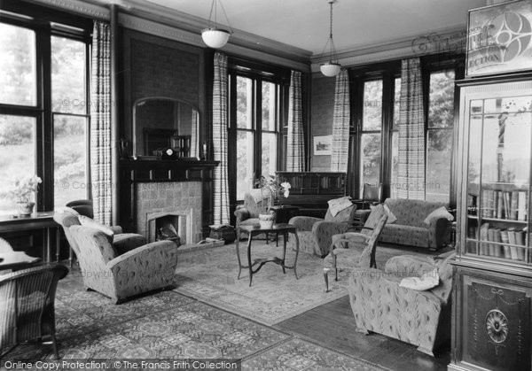 Photo of Dunoon, The Lounge, Cowal House c.1955