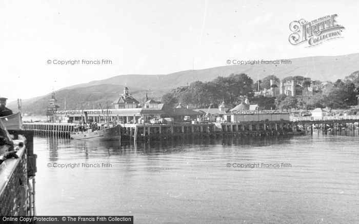 Photo of Dunoon, The Pier c.1955