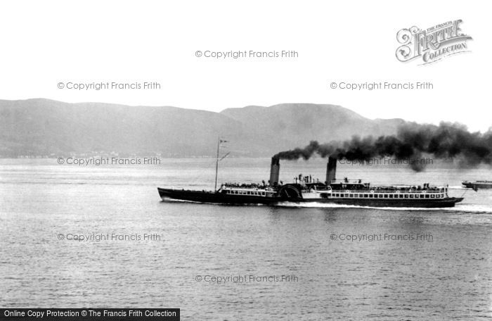 Photo of Dunoon, The Steamer 'columba' 1904