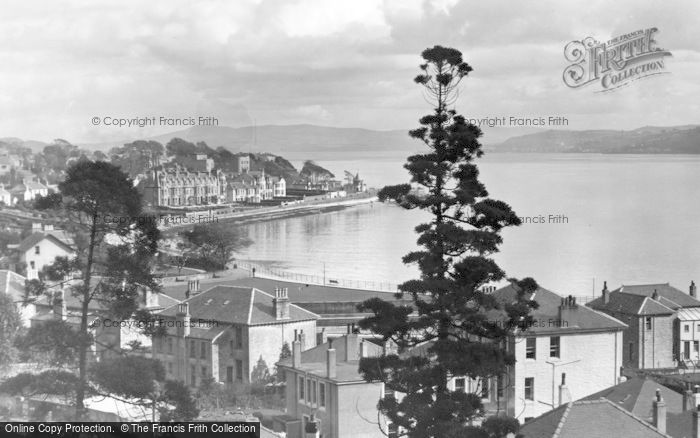 Photo of Dunoon, View From Cowal House c.1955