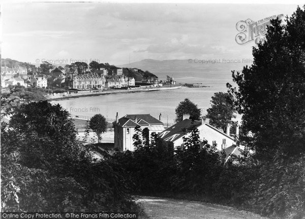 Photo of Dunoon, View From The Drive, Cowal House c.1955