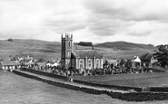 Dunscore, the Church c1955