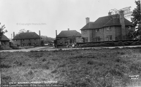 Photo of Dunsfold, Binham's Meadows c.1955