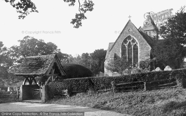 Photo of Dunsfold, St Mary's Church c.1955